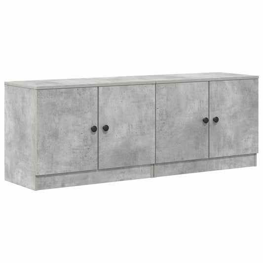 vidaXL Storage Cabinet for Loft Bed 2 pcs Concrete Grey