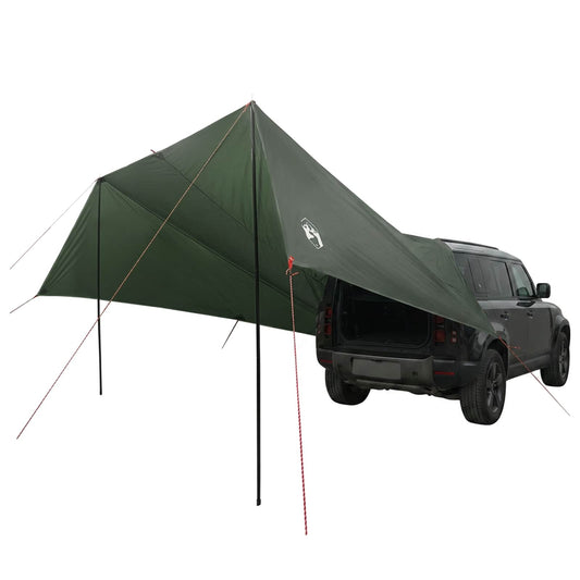 vidaXL Vehicle Awning Army green 500 x 515 x 215 cm