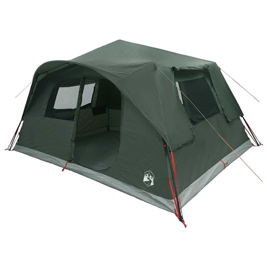 vidaXL Instant Tent 10-Person Army Green Polyester and Steel