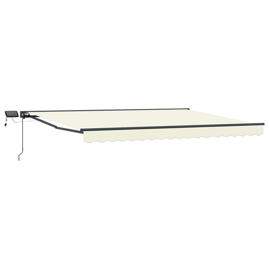 vidaXL Cassette Awning with Solar LED