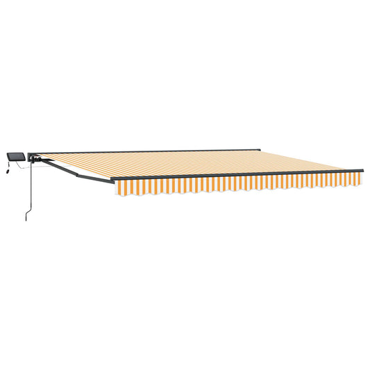 vidaXL Cassette Awning with Solar LED
