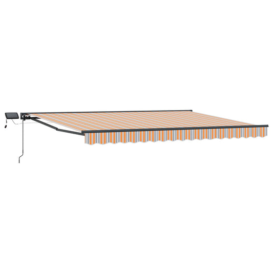 vidaXL Cassette Awning with Solar LED