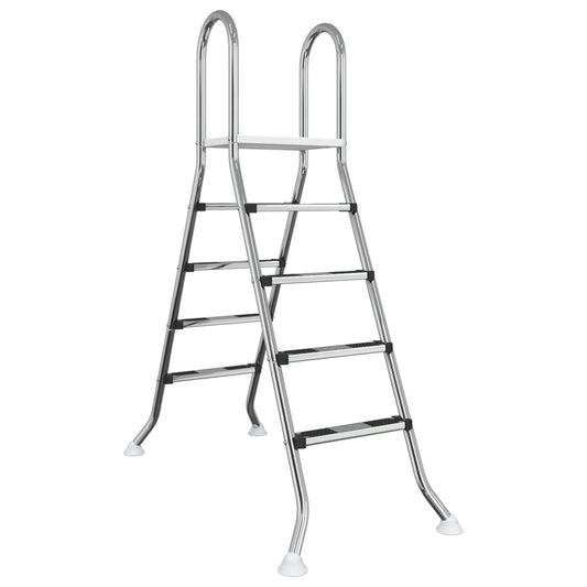 vidaXL Above Ground Pool Ladder 195 x 150 cm 4-Step