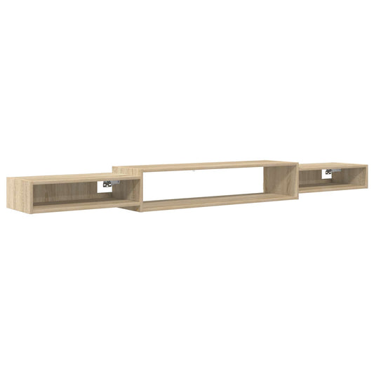 vidaXL Wall-mounted TV Cabinet Wall-Mounted Sonoma Oak