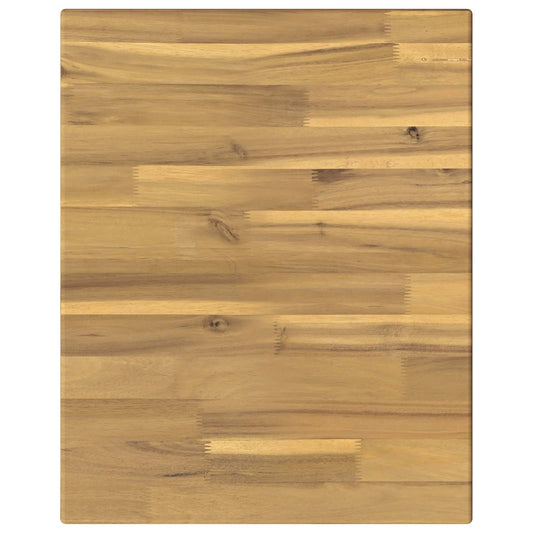 vidaXL Rectangular Table Top 30 x 30 x 3.2 cm Square Solid Acacia Wood