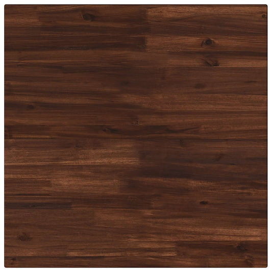 vidaXL Rectangular Table Top 70 x 70 x 3 cm Square Solid Acacia Wood