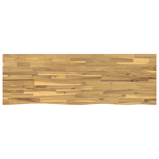 vidaXL Live Edge Table Top 120 x 60 x 3.2 cm Rectangular