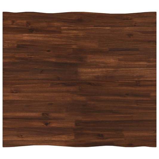 vidaXL Live Edge Table Top 90 x 80 x 3.2 cm Rectangular