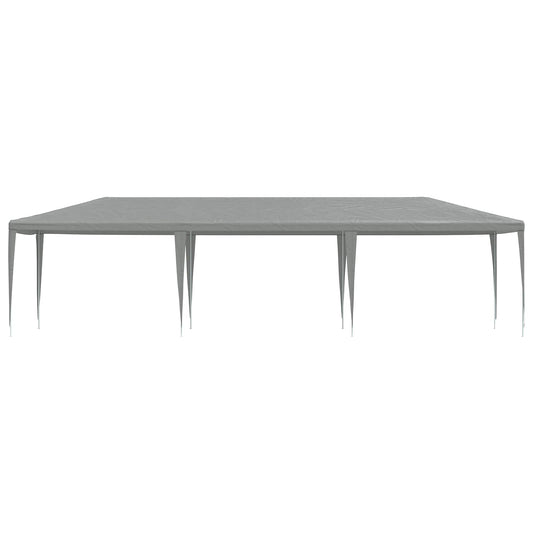 vidaXL Party Tent Light Grey 900 x 300 x 255 cm PE and Steel