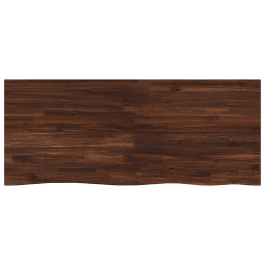 vidaXL Live Edge Table Top 120 x 40 x 3.2 cm Rectangular