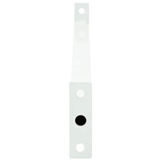 vidaXL Adjustable Window Safety Bar 3 pcs White Steel