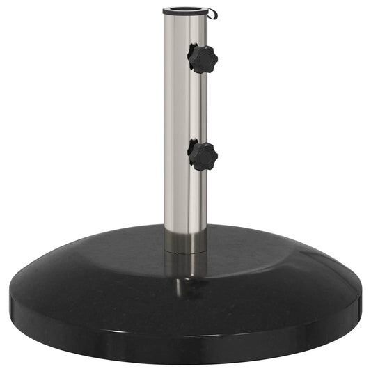 vidaXL Parasol Base for 40-50 mm Pole 26.75 kg Black for 40-50 mm Pole