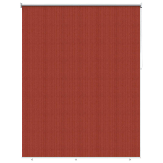 vidaXL Outdoor Roller Blind 90% UV Block Terracota 180 x 230 cm HDPE