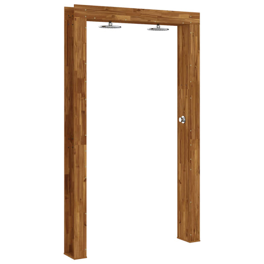 vidaXL Outdoor Shower 226 cm Solid Acacia Wood and Stainless Steel