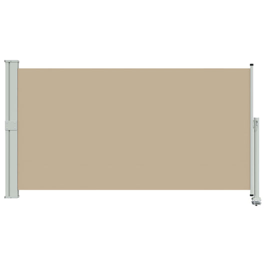 vidaXL Side Awning 100% polyester iron steel