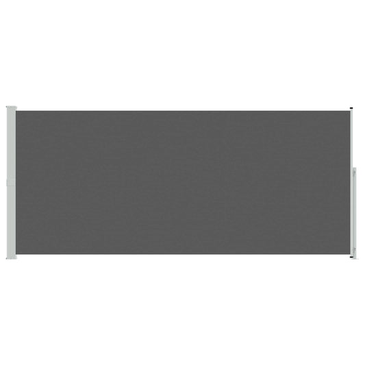 vidaXL Retractable Side Awning 100% polyester iron steel