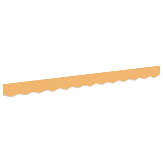 vidaXL Awning Valance Replacement for 5 m Sand Polyester