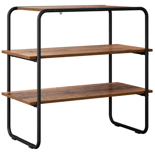 vidaXL Console Table Old Wood 60 x 41 x 75 cm Engineered Wood