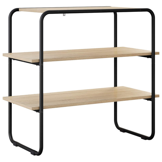 vidaXL Console Table Sonoma Oak 100 x 41 x 75 cm Engineered Wood