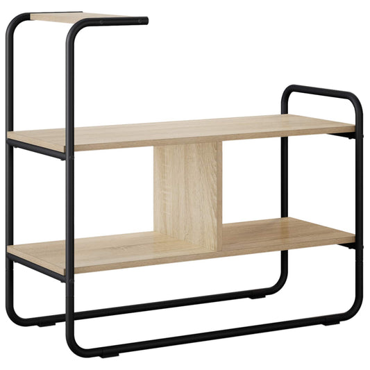 vidaXL Console Table Sonoma Oak 80 x 35 x 75 cm Engineered Wood