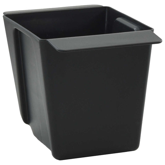 vidaXL Flower Boxes for Euro Pallets 24 pcs Black 13.5 x 9 x 9.5 cm