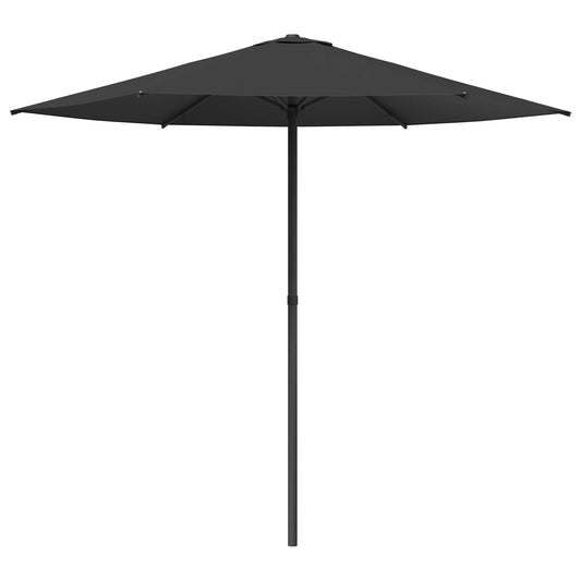 vidaXL Garden Parasol 230 x 230 cm Polyester Rectangular Anthracite
