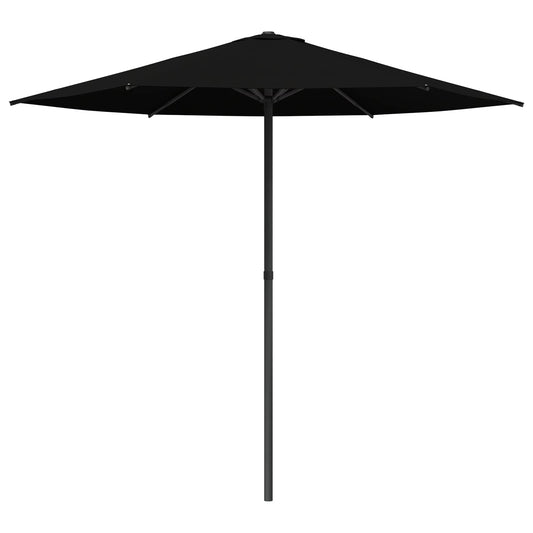 vidaXL Garden Parasol 230 x 230 cm Polyester Rectangular Black