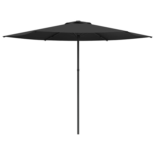vidaXL Garden Parasol 300 x 300 cm Polyester Rectangular Anthracite