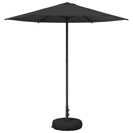 vidaXL Garden Parasol with Base 230 x 230 cm Polyester Rectangular