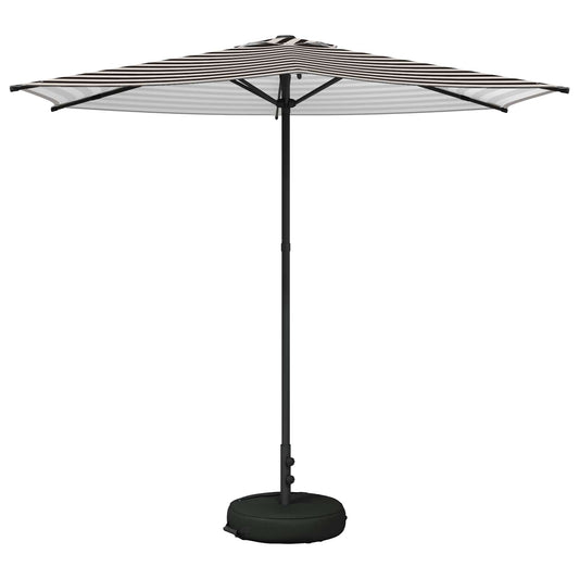 vidaXL Garden Parasol with Base 270 x 270 cm Polyester Rectangular