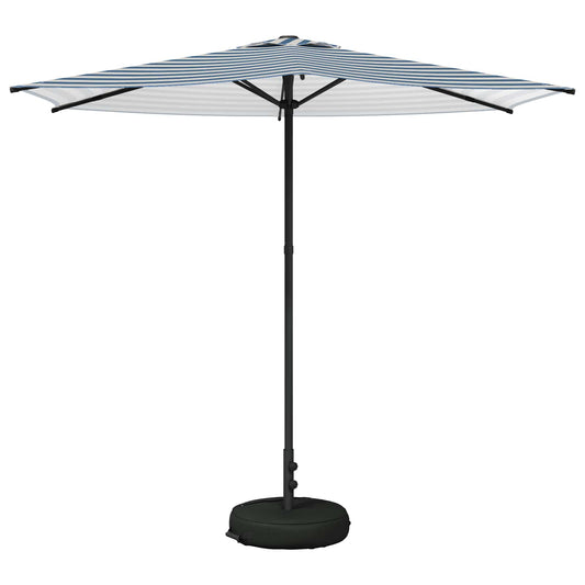 vidaXL Garden Parasol with Base 270 x 270 cm Polyester Rectangular