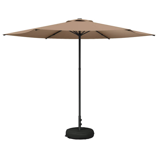 vidaXL Garden Parasol with Base 300 x 300 cm Polyester Rectangular