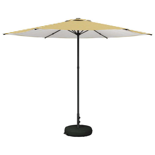 vidaXL Garden Parasol with Base 300 x 300 cm Polyester Rectangular