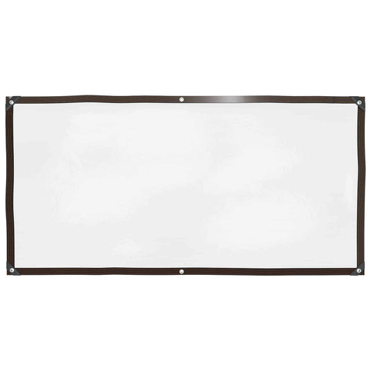 vidaXL Plant Cover Transparent 1 x 2 m PE