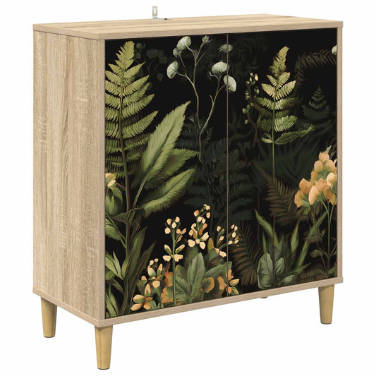 vidaXL Sideboard RHENEN Sonoma 69 x 33 x 75 cm Engineered Wood
