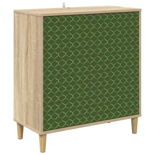 vidaXL Sideboard GELEEN Sonoma 69 x 33 x 75 cm Engineered Wood