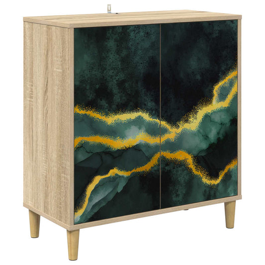 vidaXL Sideboard WIJHE Sonoma 69 x 33 x 75 cm Engineered Wood