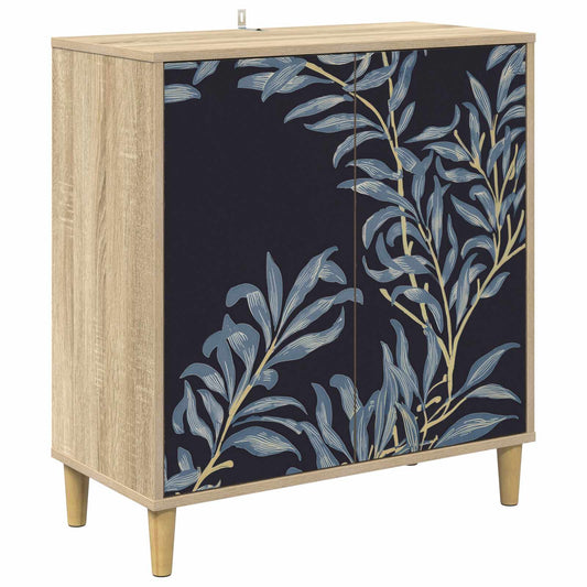 vidaXL Sideboard DOKKUM Sonoma 69 x 33 x 75 cm Engineered Wood