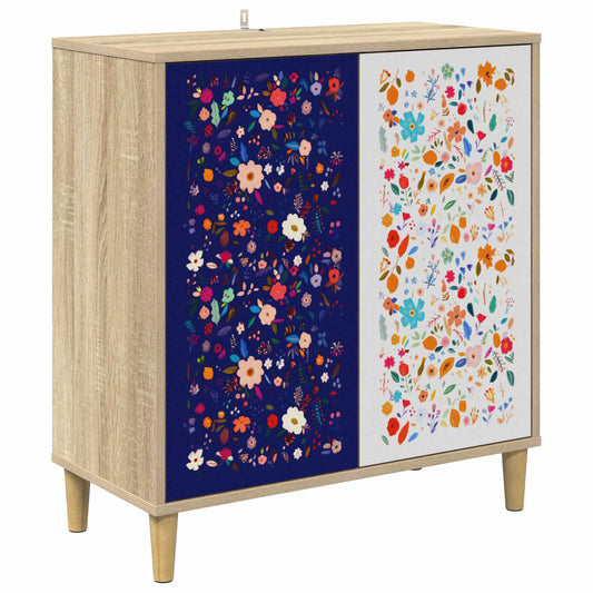 vidaXL Sideboard MAINZ Sonoma 69 x 33 x 75 cm Engineered Wood