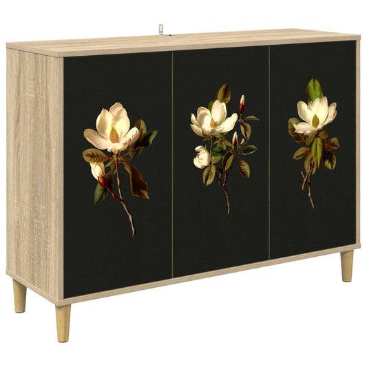 vidaXL Sideboard BREMEN Sonoma 102 x 33 x 75 cm Engineered Wood