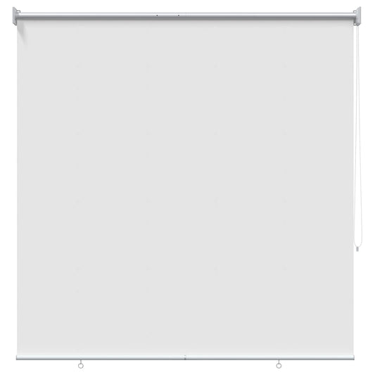 vidaXL Outdoor Roller Blind UV Protection White 120 x 140 cm (W x H)
