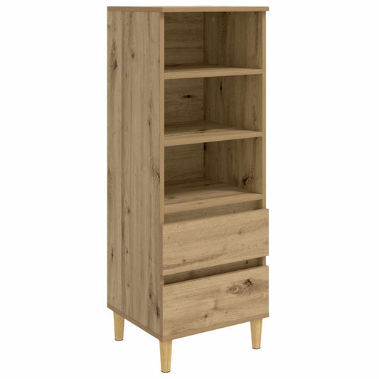 vidaXL Highboard Artisan Oak 40 x 36 x 110 cm Engineered Wood