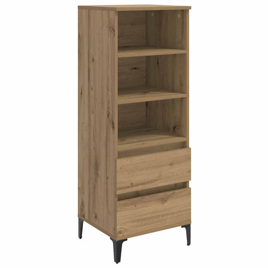 vidaXL Highboard Artisan Oak 40 x 36 x 110 cm Engineered Wood