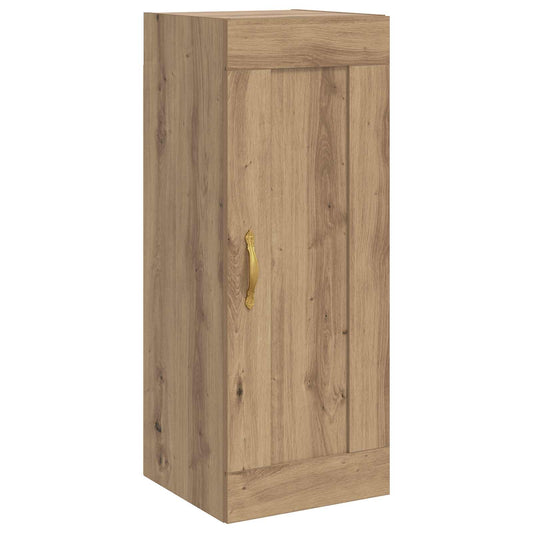 vidaXL Wall Cabinet Artisan Oak 34.5 x 34 x 90 cm Engineered Wood
