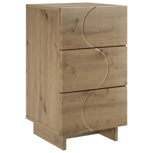 vidaXL Bedside Cabinet Artisan Oak 33.5 x 34.5 x 60 cm Engineered Wood