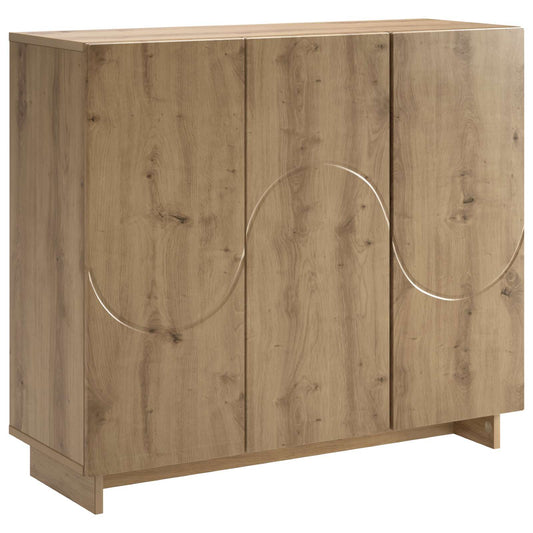 vidaXL Sideboard Artisan Oak 85.5 x 31 x 75 cm Engineered Wood