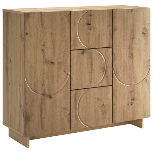 vidaXL Sideboard Artisan Oak 85.5 x 31 x 75 cm Engineered Wood
