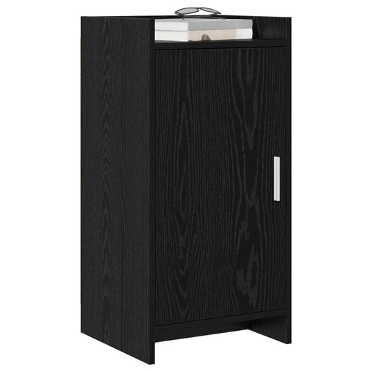 vidaXL Sideboard Black Oak 40 x 36 x 80 cm Engineered Wood