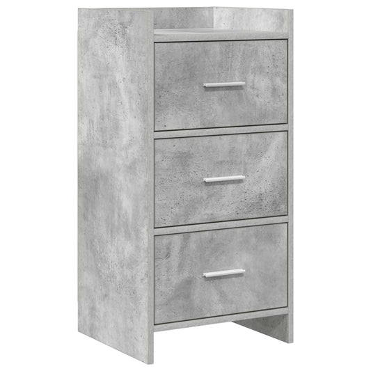 vidaXL Sideboard Concrete Grey 40 x 36 x 80 cm Engineered Wood