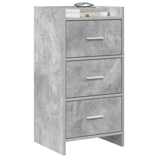 vidaXL Sideboard Concrete Grey 40 x 36 x 80 cm Engineered Wood